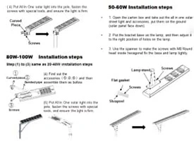 Instruction d'installation professionnelle